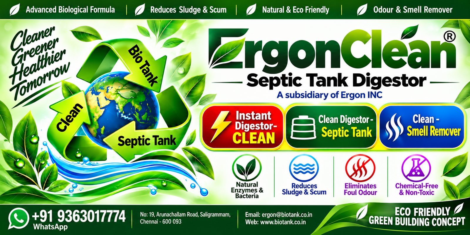 Ergon Clean - Instant Digestor